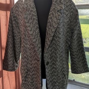 American Eagle Knit Blazer Cardigan